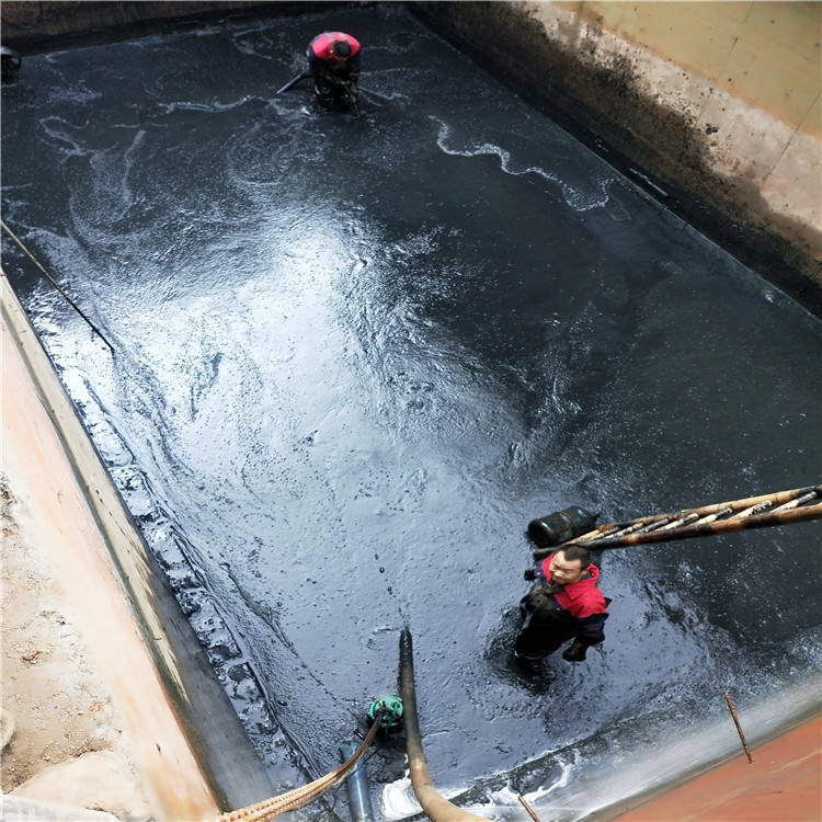 观山湖废水池清理